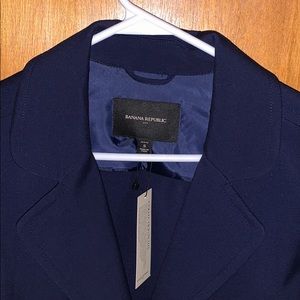 Navy Blue banana republic jacket